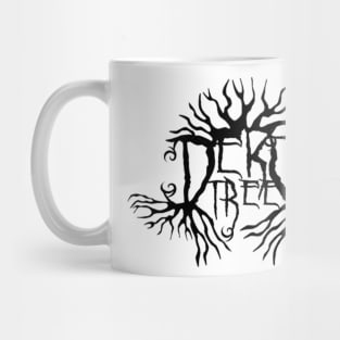 Black Metal Deku Tree Logo Mug